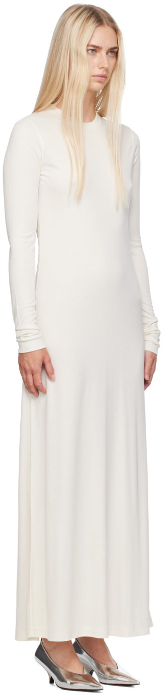 TOTEME Off-White Long-Sleeve Maxi Dress