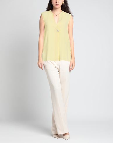 Woman Top Yellow Size 6 Viscose