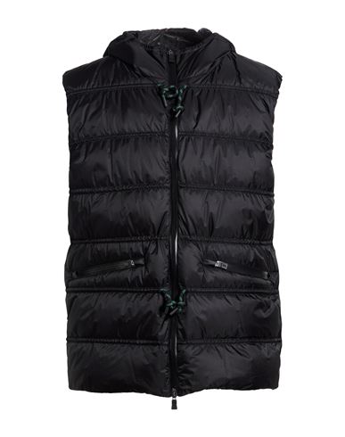 Man Vest Black Size 38 Polyamide