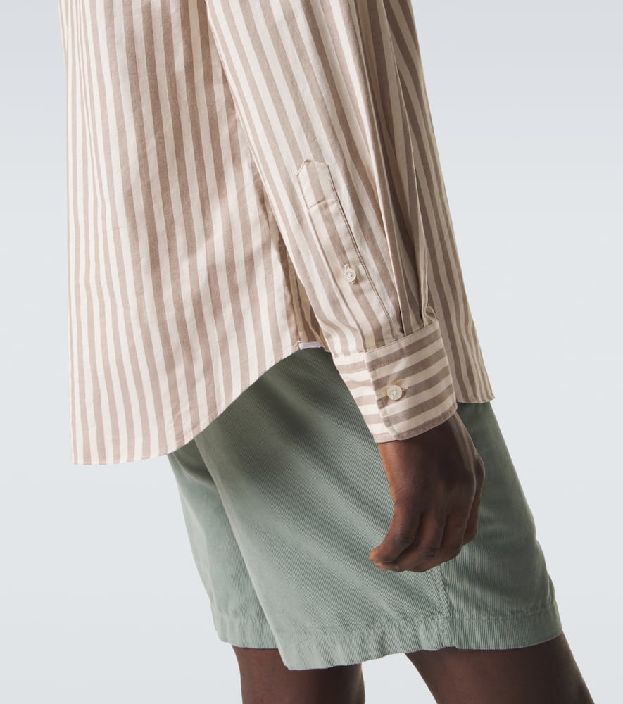 Striped cotton shirt
