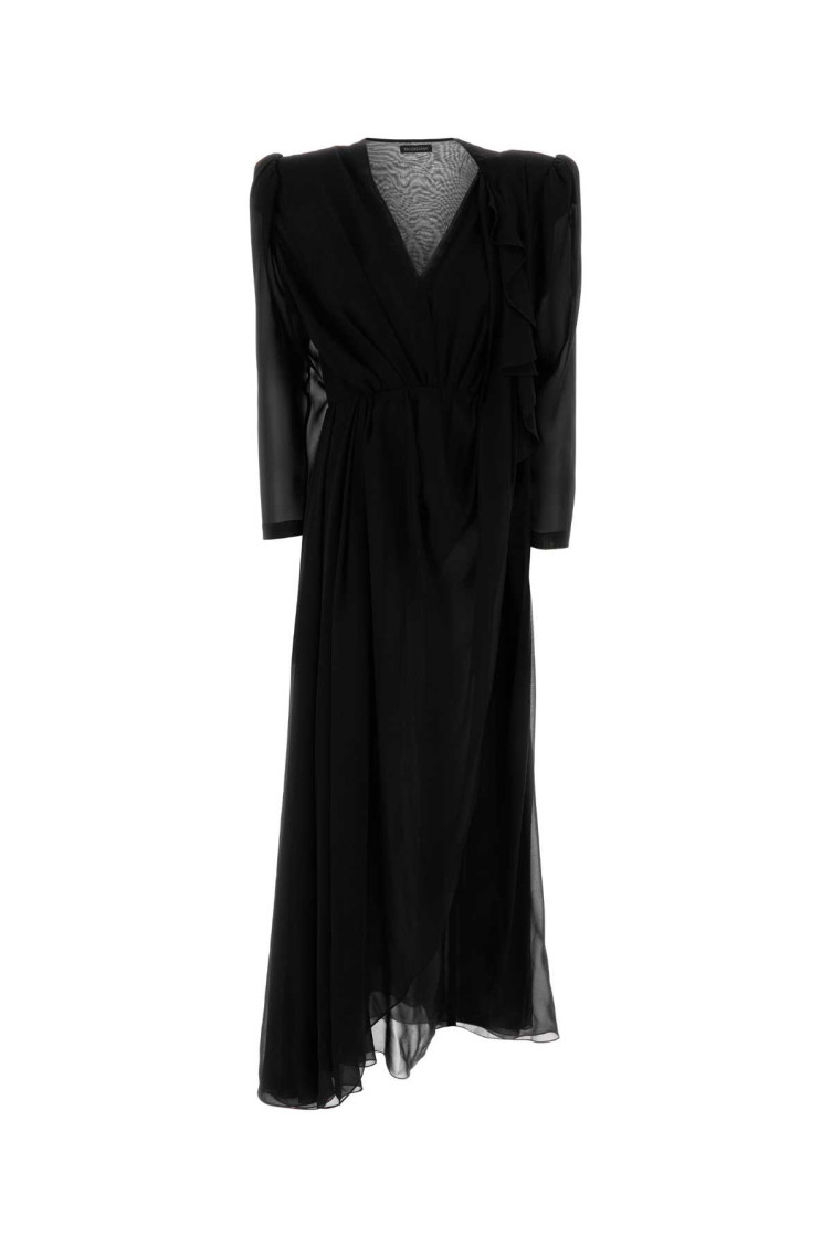 Black Crepe Dress