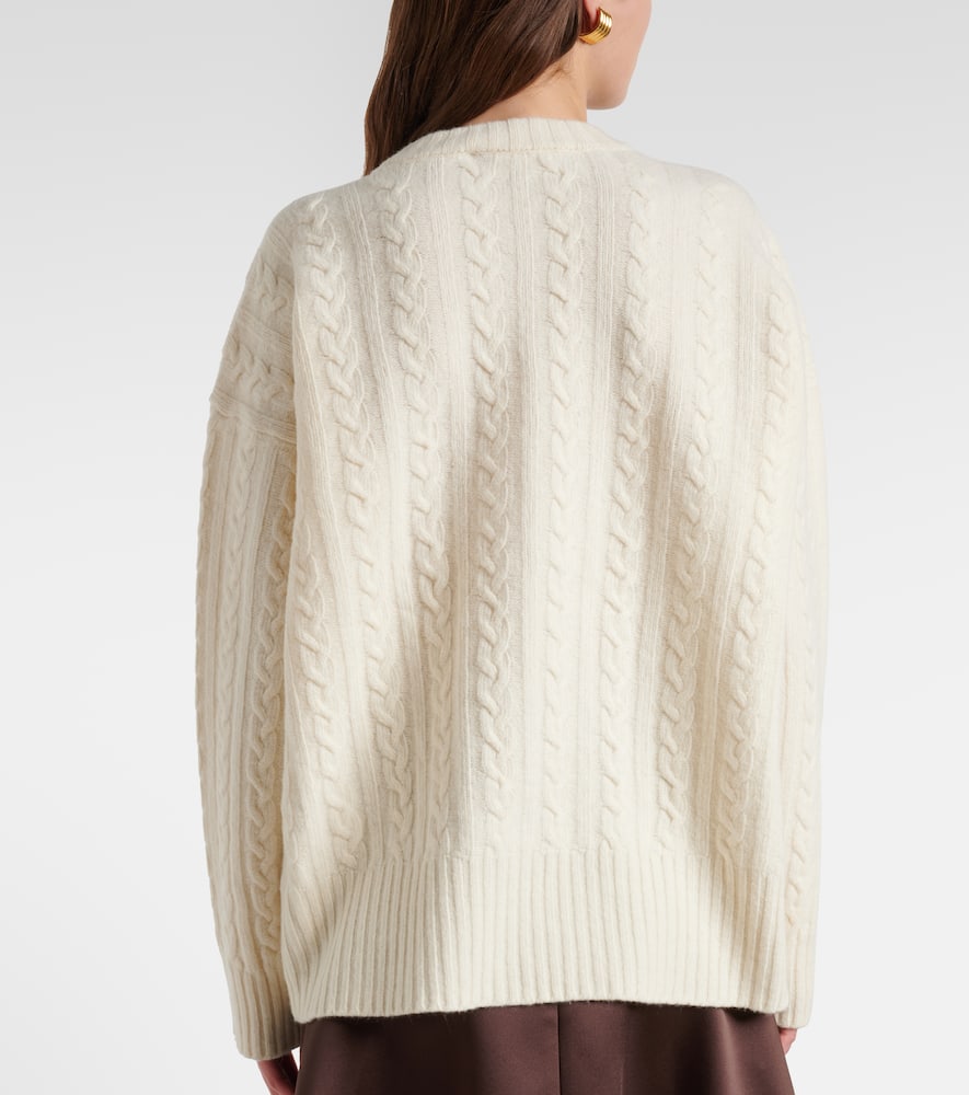 Róhe Cable-knit wool sweater