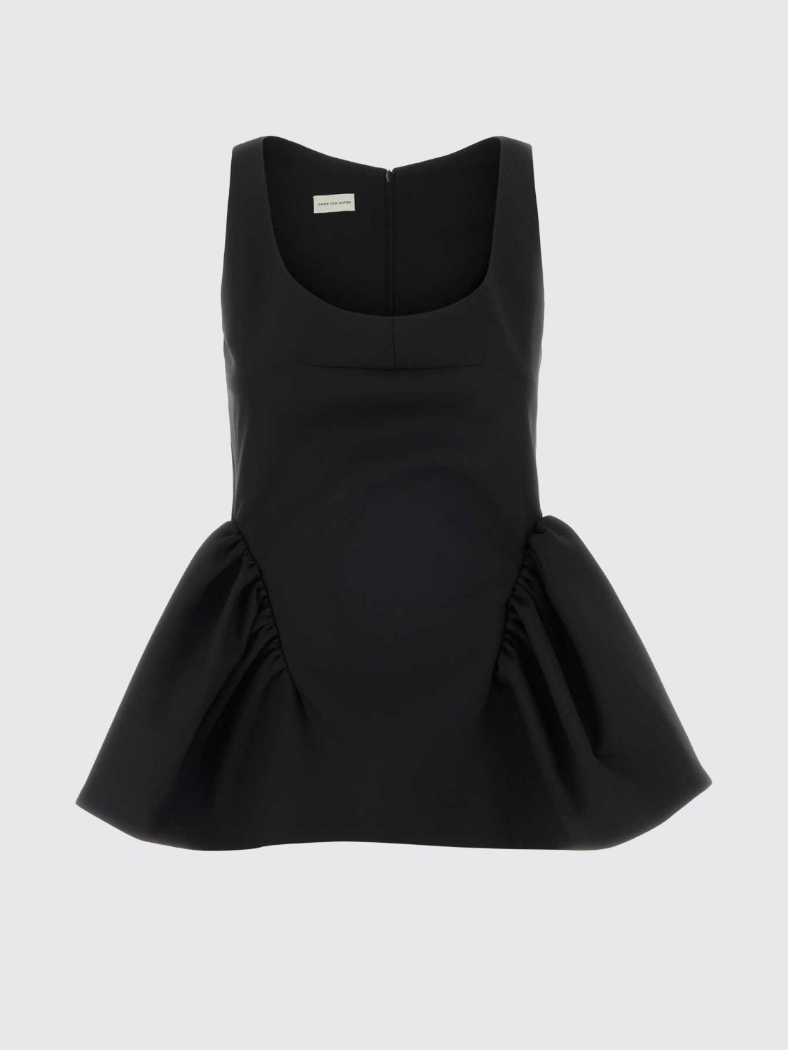 Top Woman color Black
