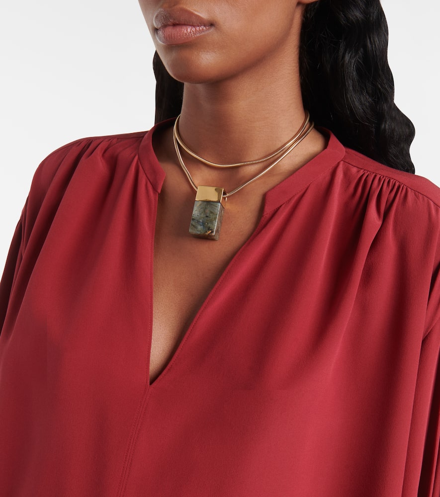 Silk blouse