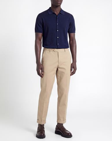 Man Pants Sand Size 42 Cotton, Nylon, Elastane