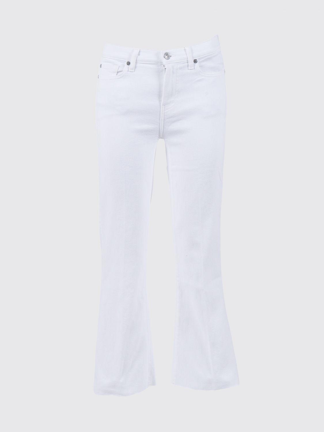 Jeans Woman color White