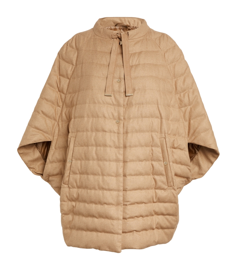 에르노 Mantella Puffer Cape