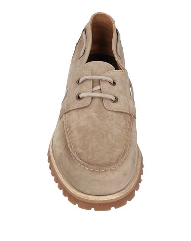 Man Loafers Khaki Size 7 Leather