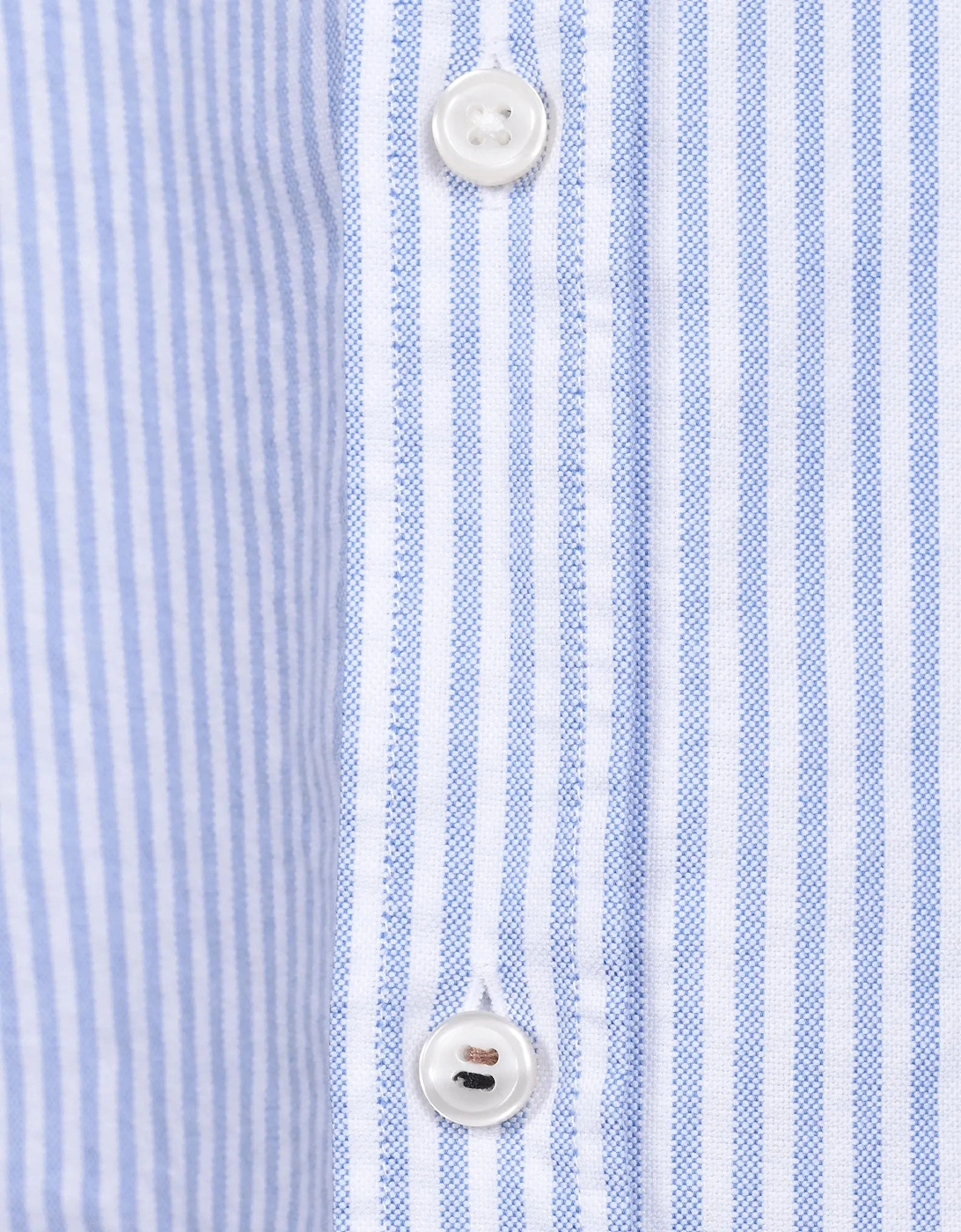 Men's Boss Black H Liam Stripe Oxford Shirt Light Pastel Blue