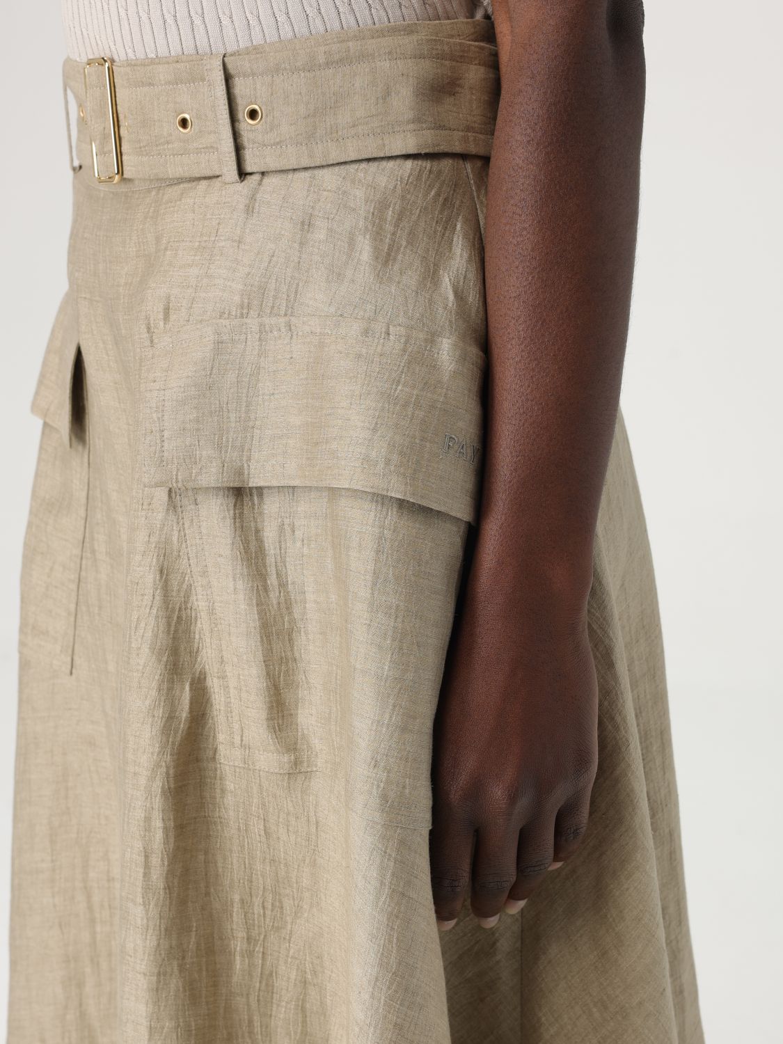 Skirt Woman color Beige