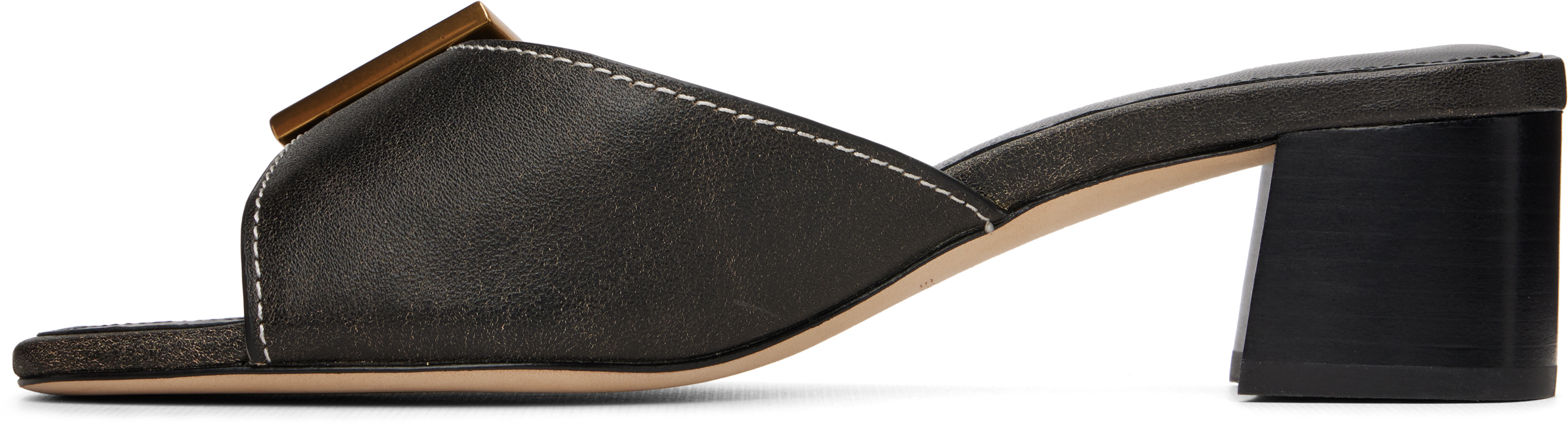 Black 'The Doll' Heeled Sandals