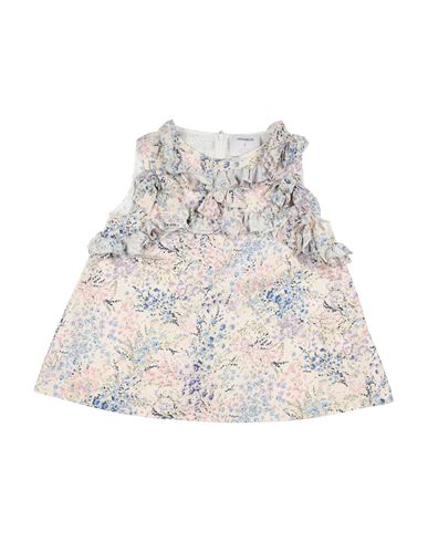 Kid Girl Top Off white Size 10 Cotton, Elastane, Viscose