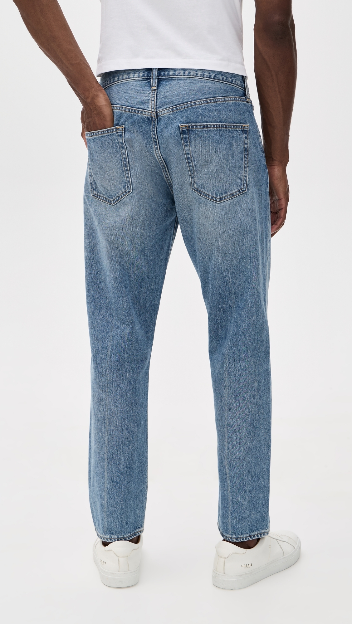60s Straight Denim Jeans Vintage Indigo
