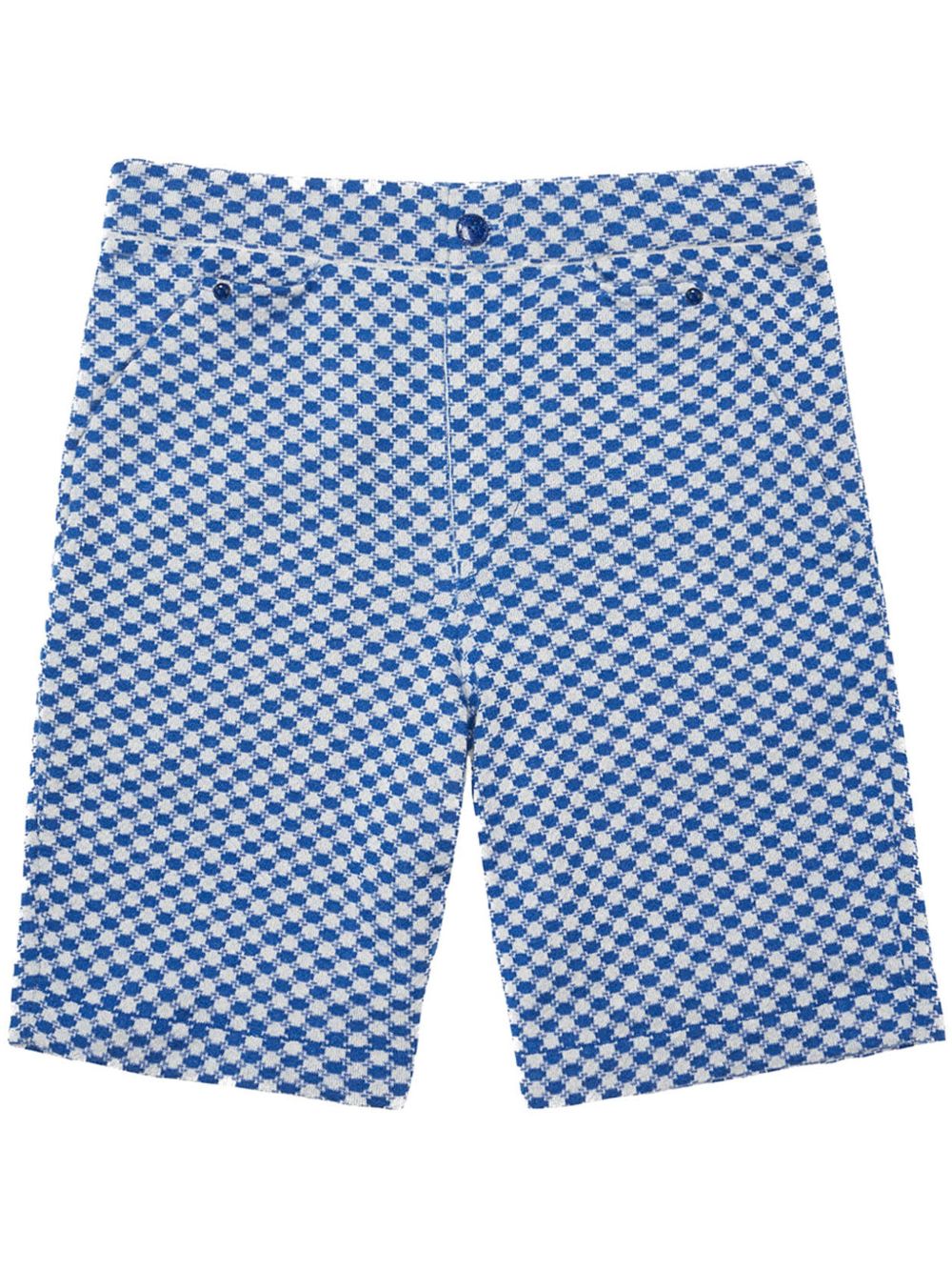 Cashmere shorts - Blue