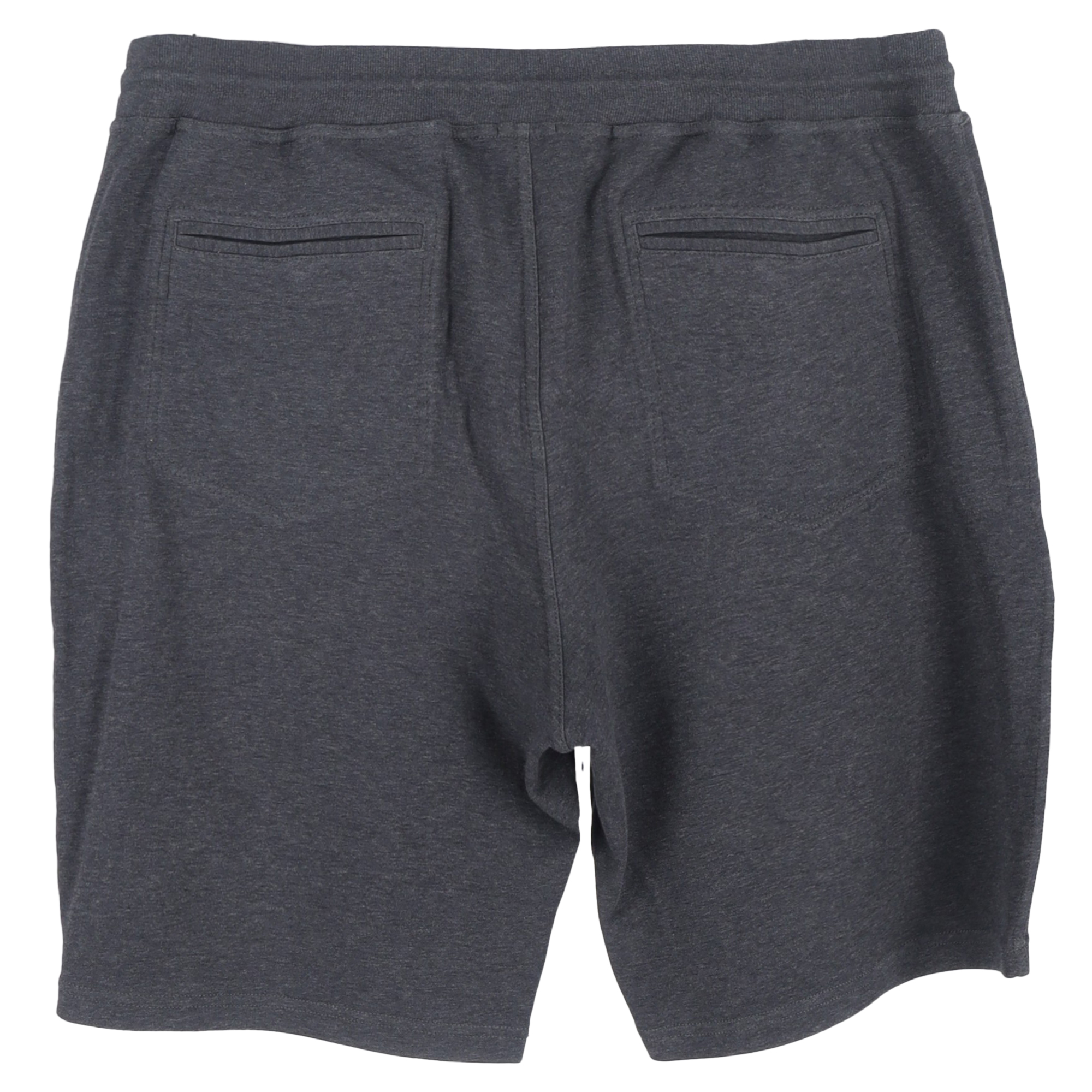 Brunello Cucinelli Pre-owned Mens Mélange Drawstring Shorts in Grey Cotton