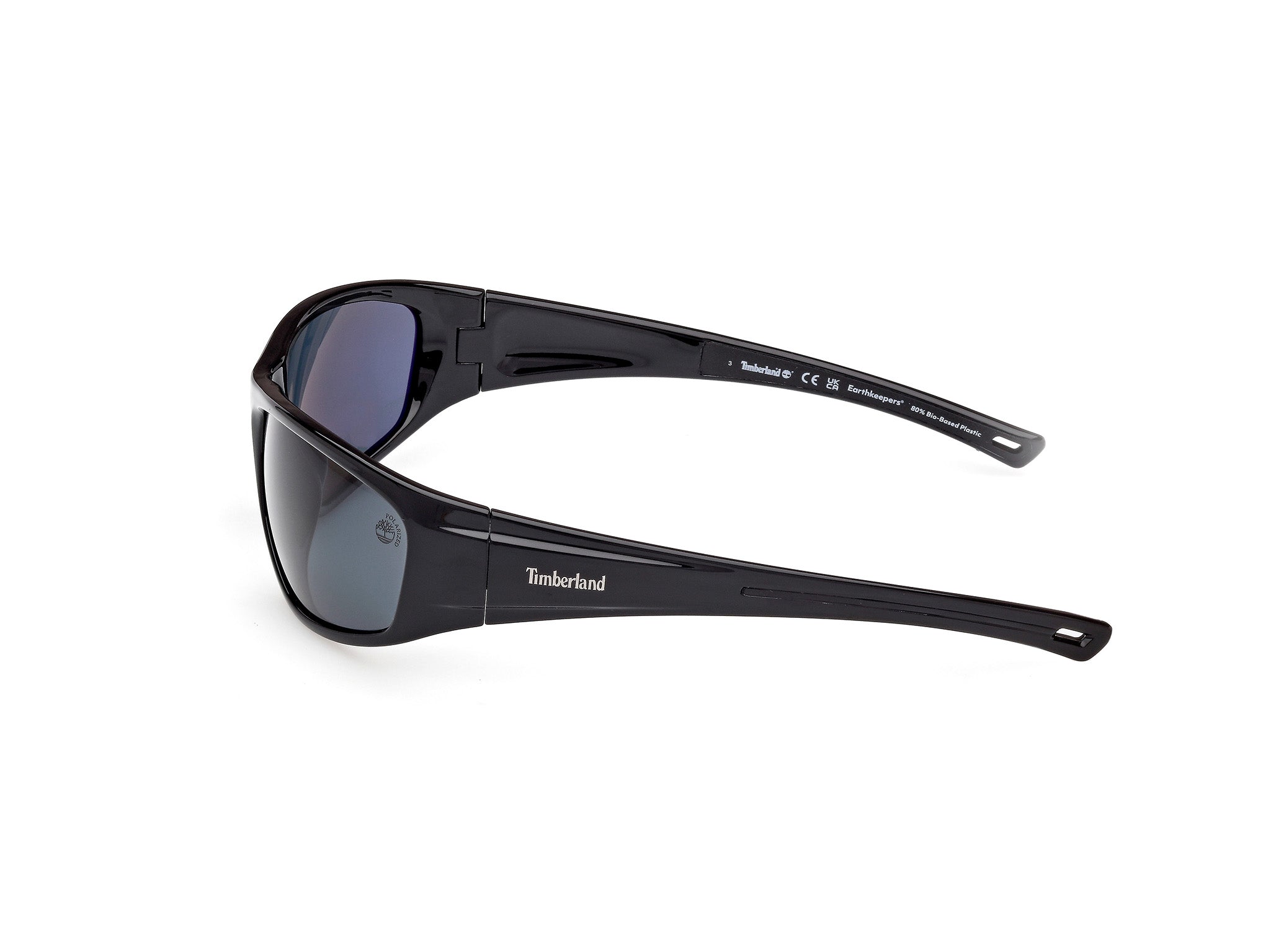 Timberland Hombre Timberland TB00033 01D Gafas de sol Inyectado Negro Fumar Cuadrada Polarizado