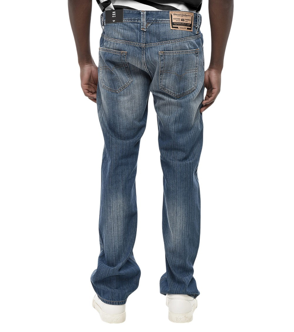 Blue Mid Rise Jeans