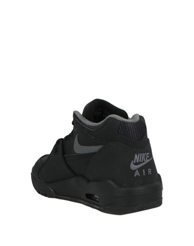 Kid Boy Sneakers Black Size 4Y Leather, Synthetic material