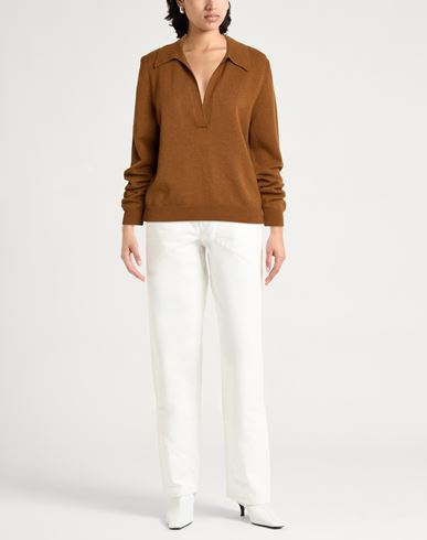 Woman Sweater Light brown Size L Cashmere