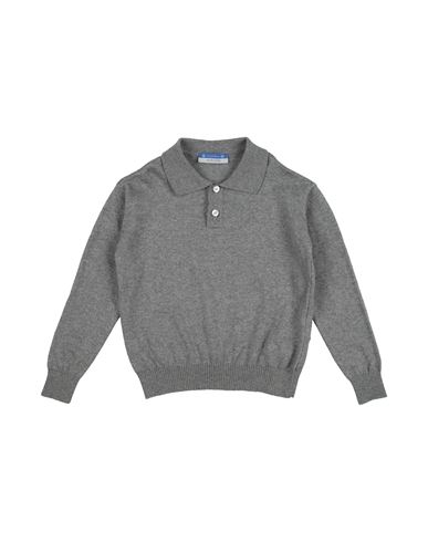 Jacob Cohёn Kid Boy Sweater Grey Size 10 Cotton, Merino Wool