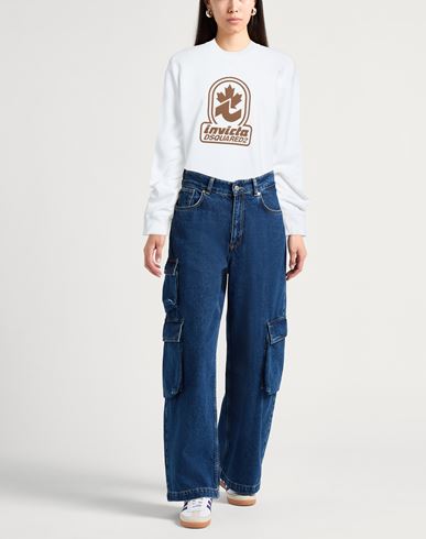 Woman Sweatshirt White Size XXS Cotton