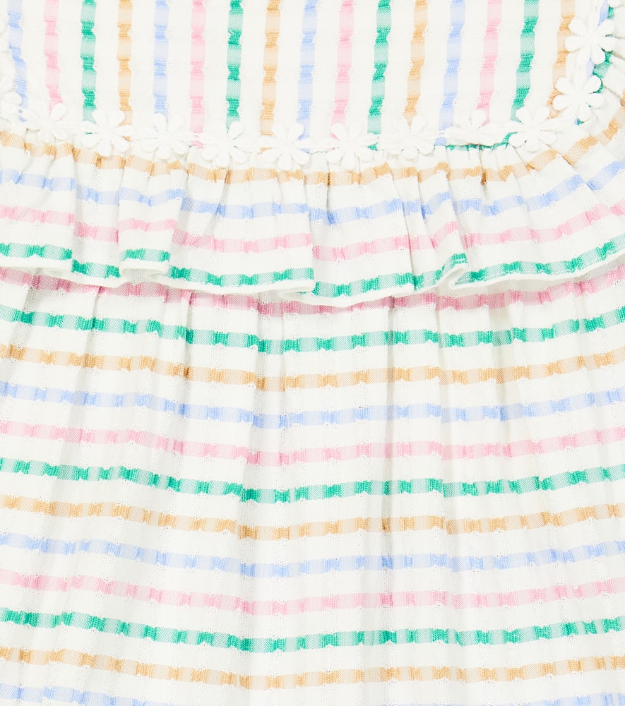 The New Society Figueroa striped cotton dress