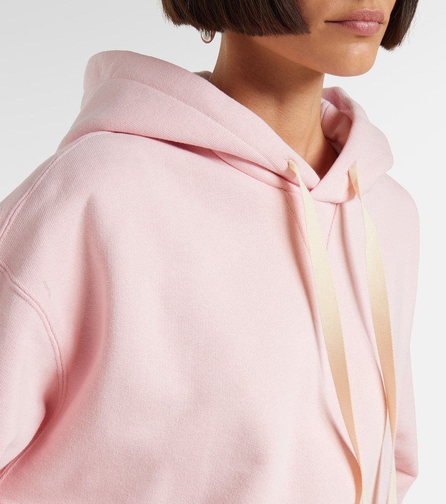Cotton jersey hoodie