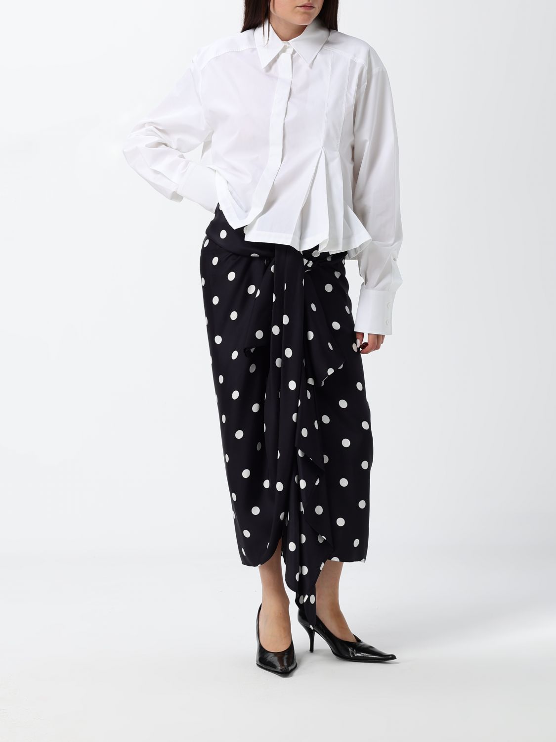 Skirt Woman color Black