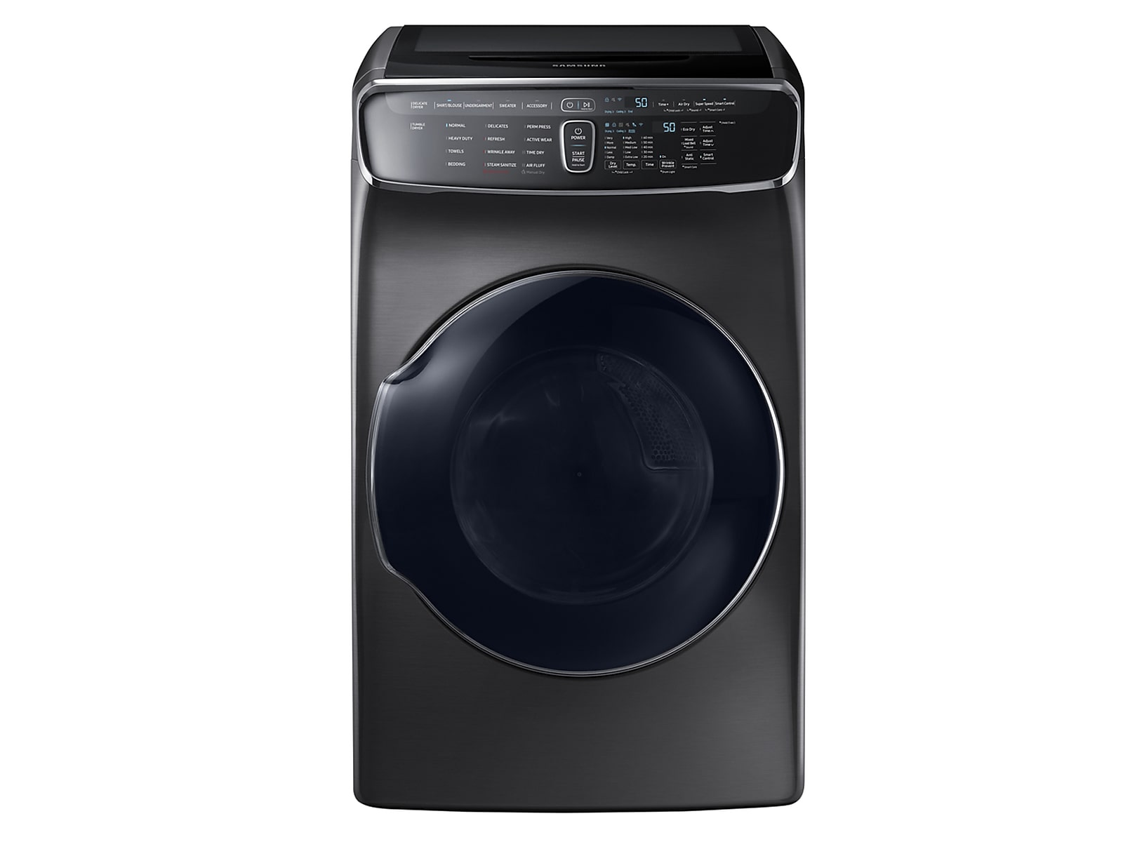 7.5 cu. ft. Smart Electric Dryer with FlexDry™ in Black Stainless Steel(DVE60M9900V/A3)