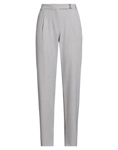 Woman Pants Grey Size 6 Polyester, Viscose, Elastane