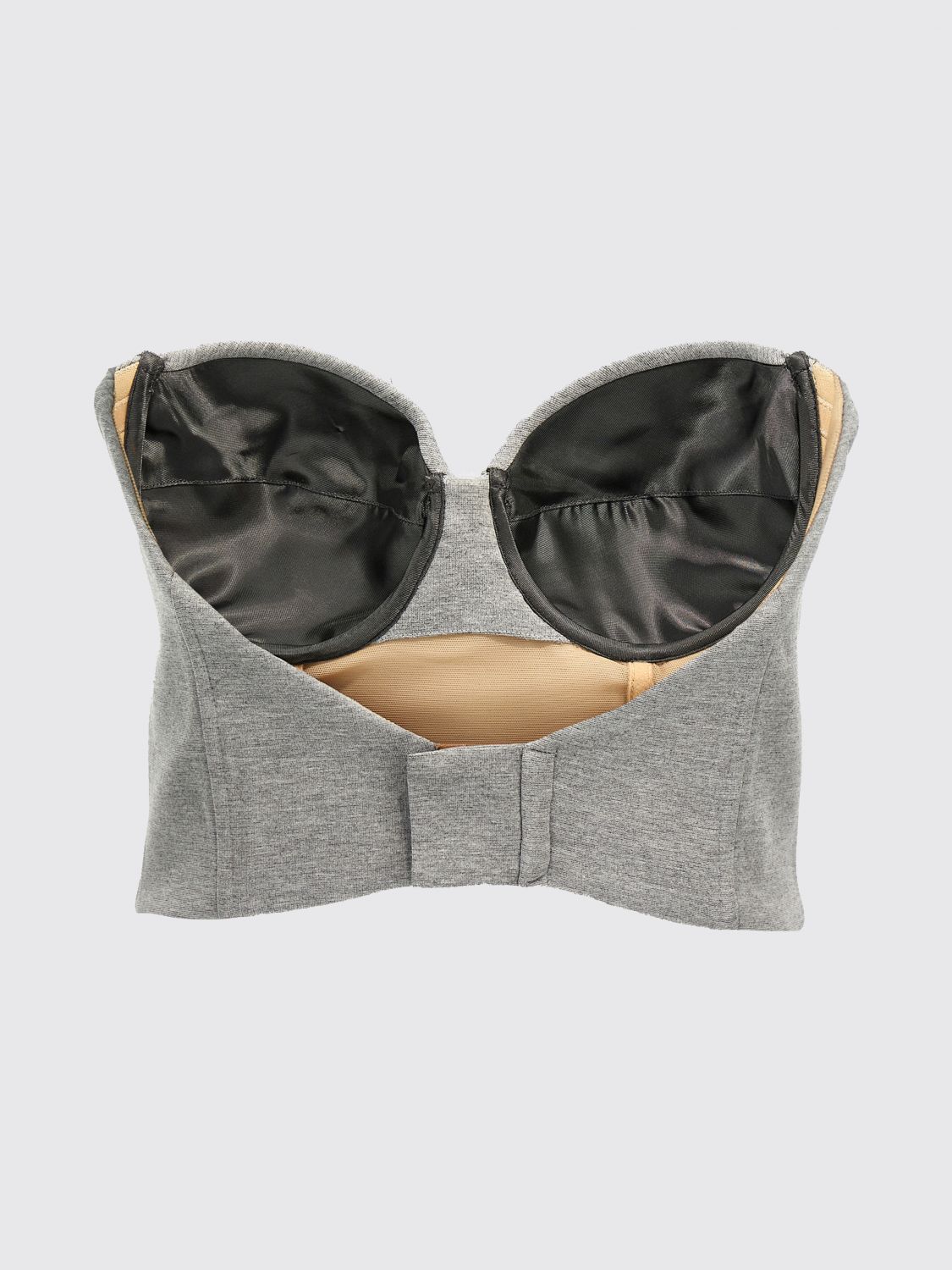 Top Woman color Grey