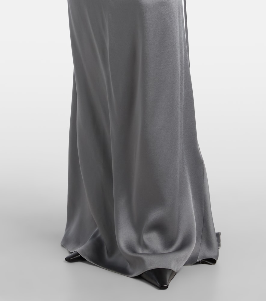 Cami satin gown