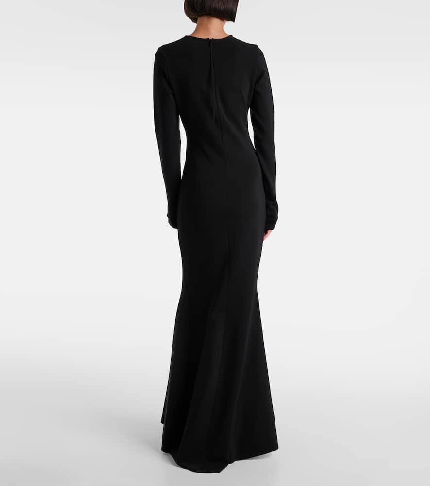 Jersey maxi dress