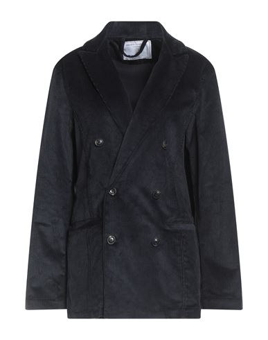Société Anonyme Woman Blazer Midnight blue Size S Cotton, Elastane