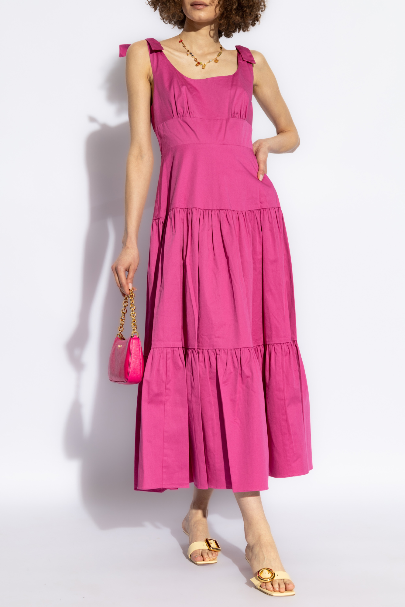 Strappy Dress, Women's, Pink