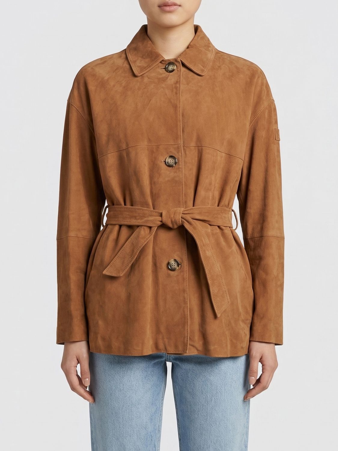 Coat Woman color Brown