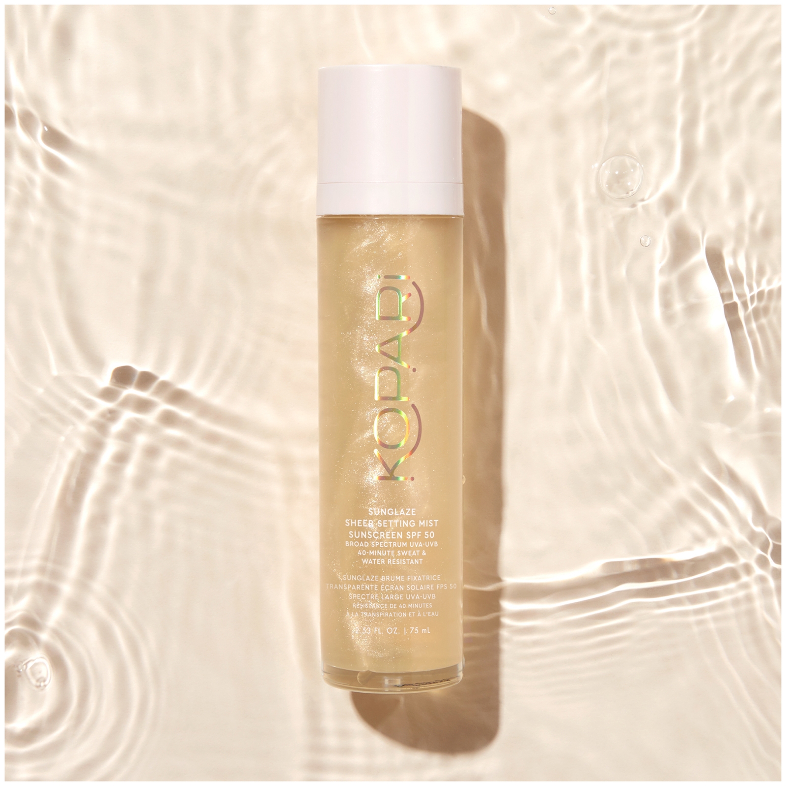 Kopari Beauty Sunglaze Sheer Setting Mist Sunscreen SPF