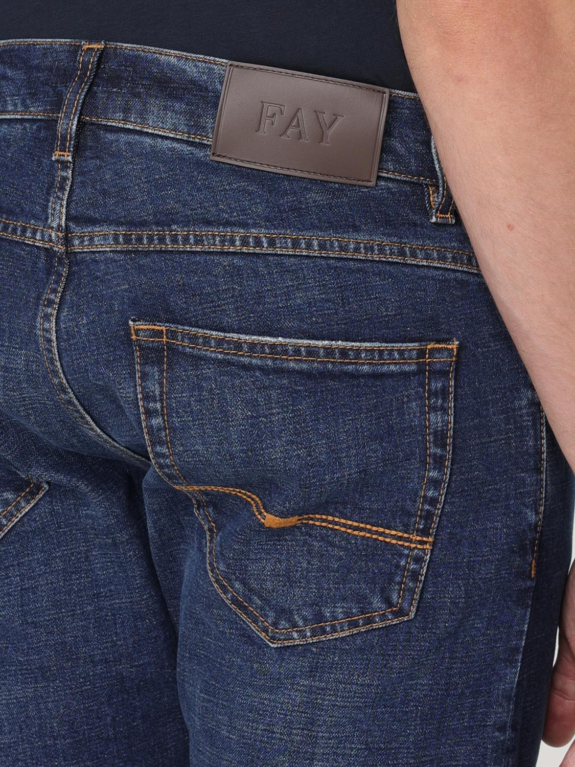 Jeans Men color Blue