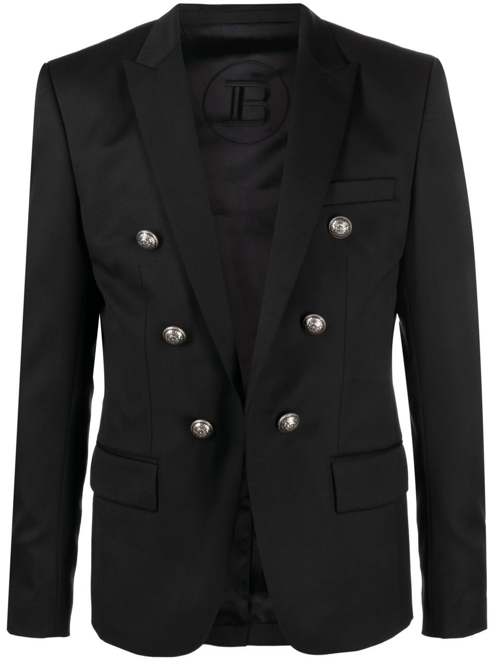 Double-breasted blazer - Black