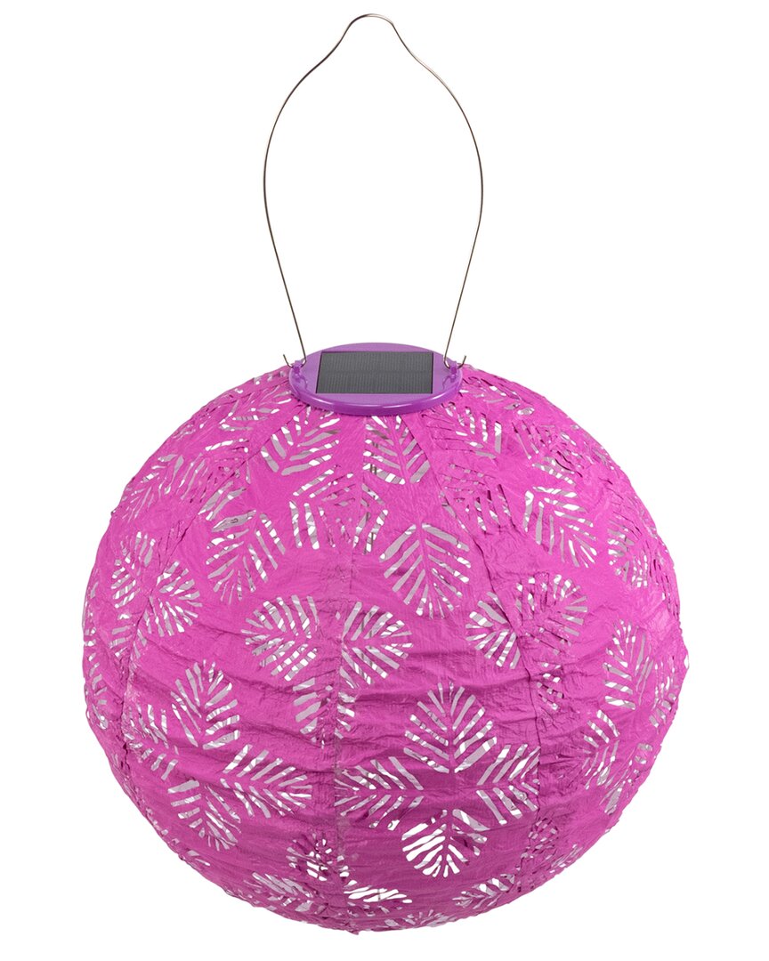 Home & Garden Stella Brights Geo Palm 12In Solar Lantern