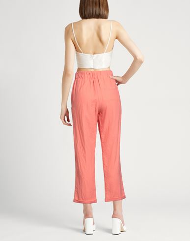 Chocolat Woman Pants Salmon pink Size 4 Virgin Wool