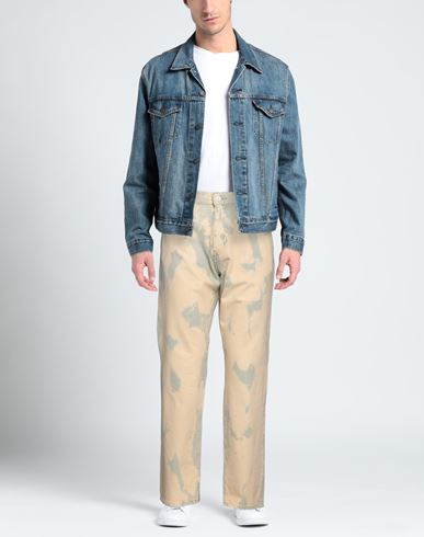 Man Jeans Beige Size 36 Cotton