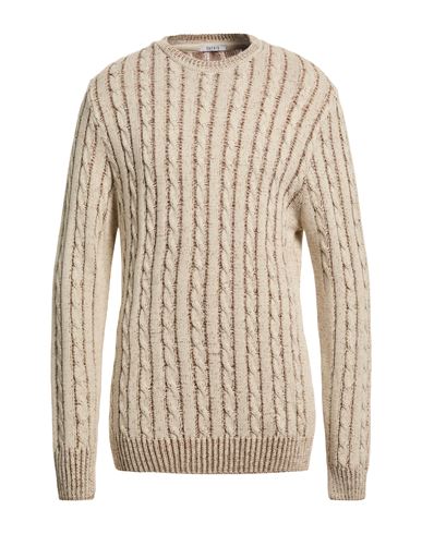 Man Sweater Beige Size XL Acrylic