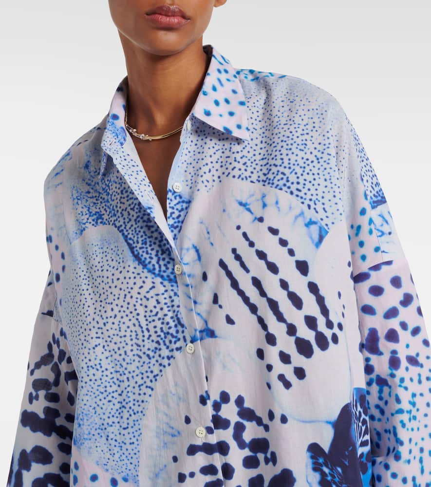 Printed cotton shirt