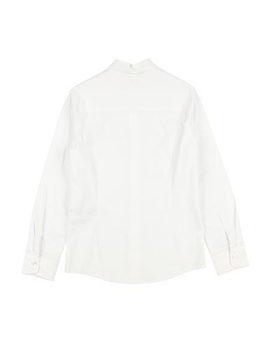 Gaudì Kid Boy Shirt White Size 10 Cotton, Elastane