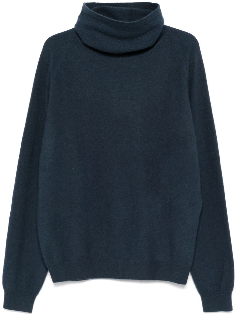 High-neck sweater - Blue