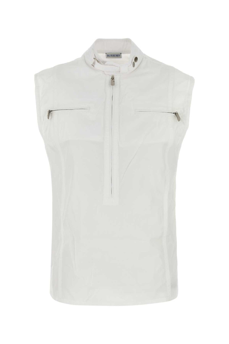White Cotton Vest