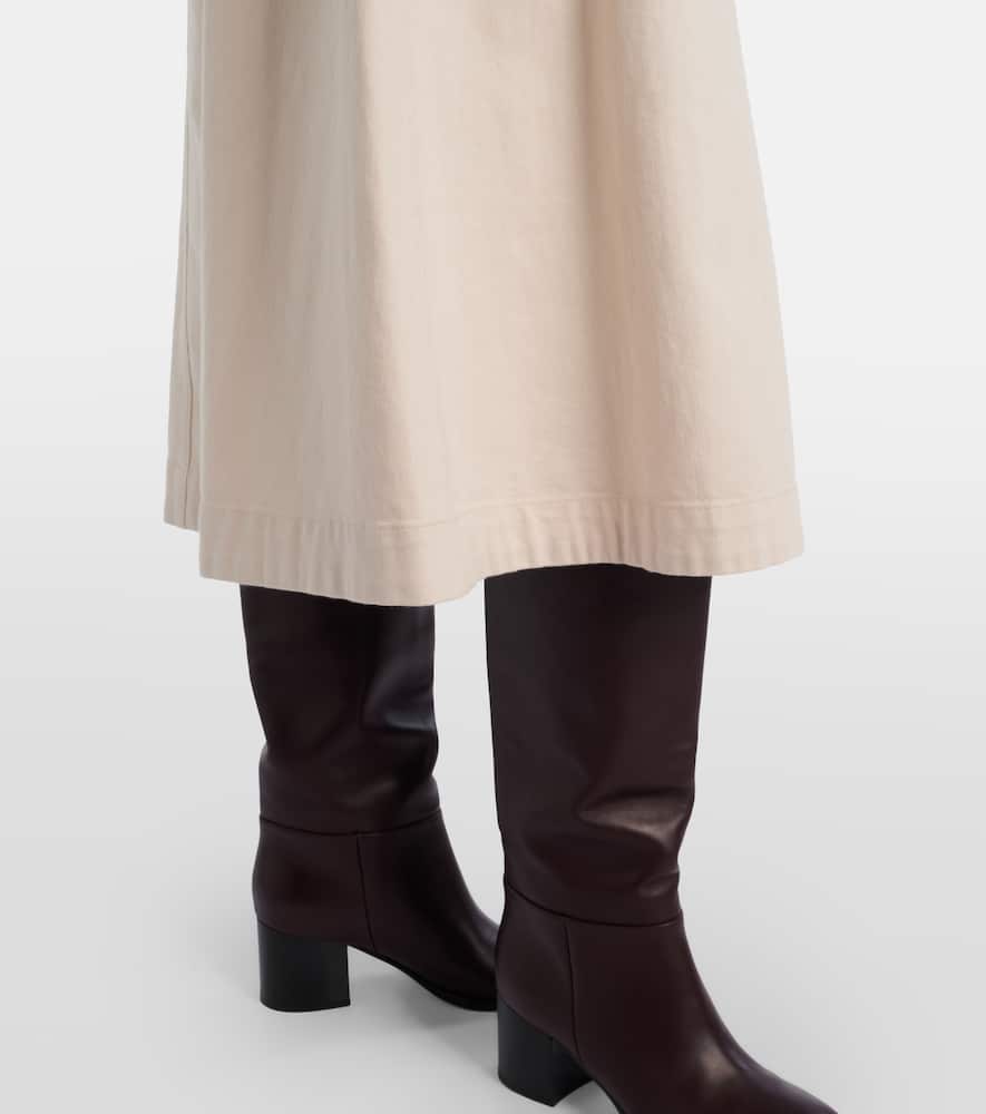 Amelia cotton shirt dress