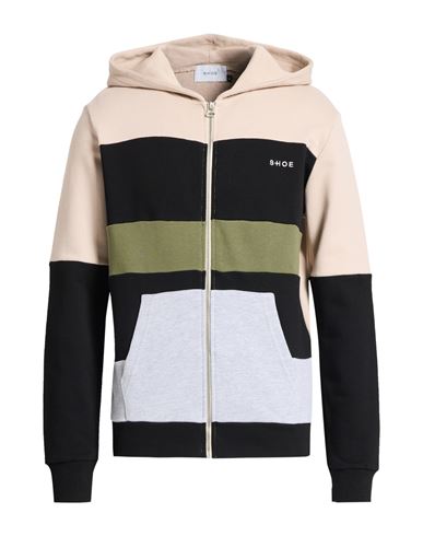 Man Sweatshirt Sand Size M Cotton