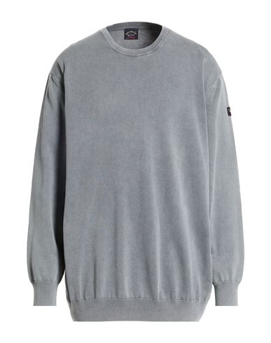 Man Sweater Grey Size L Cotton